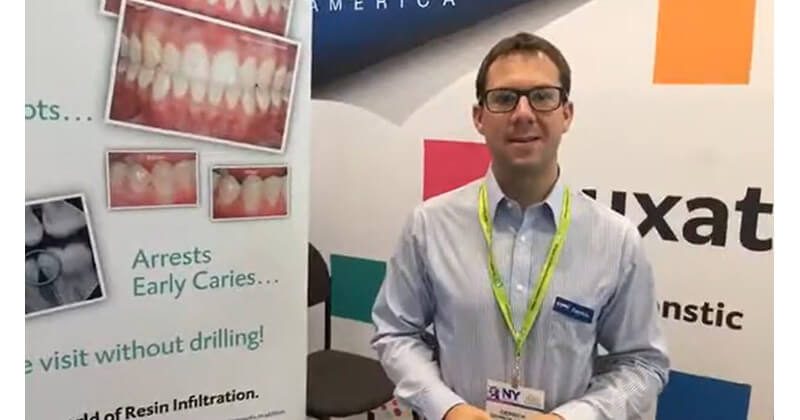 Derrick Collins chats about Icon at the 2017 Greater NY Dental Meeting in NY City.
