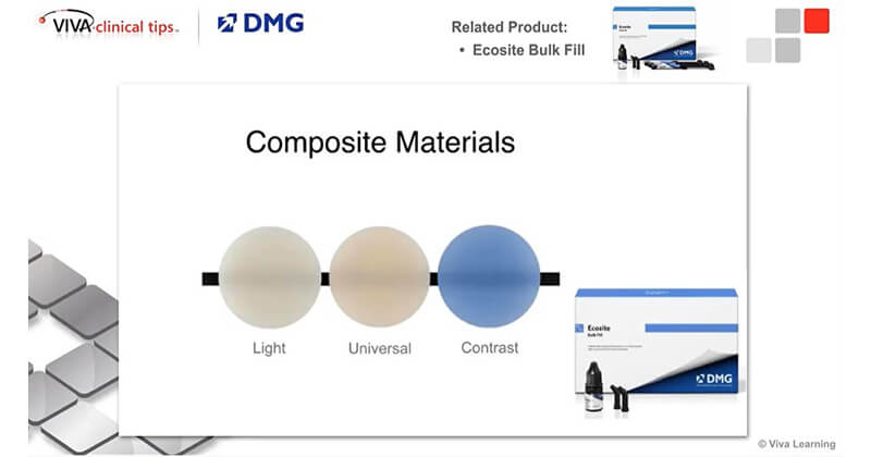 Dr. Mark Kleive talks about the advatanges of Ecosite Bulk Fill composite material