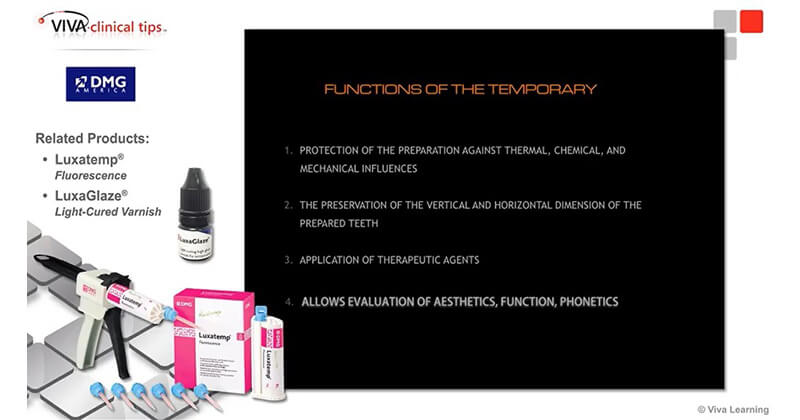 Dr. Elliot Mechanic discusses the benefits and use of Luxatemp® Fluorescence