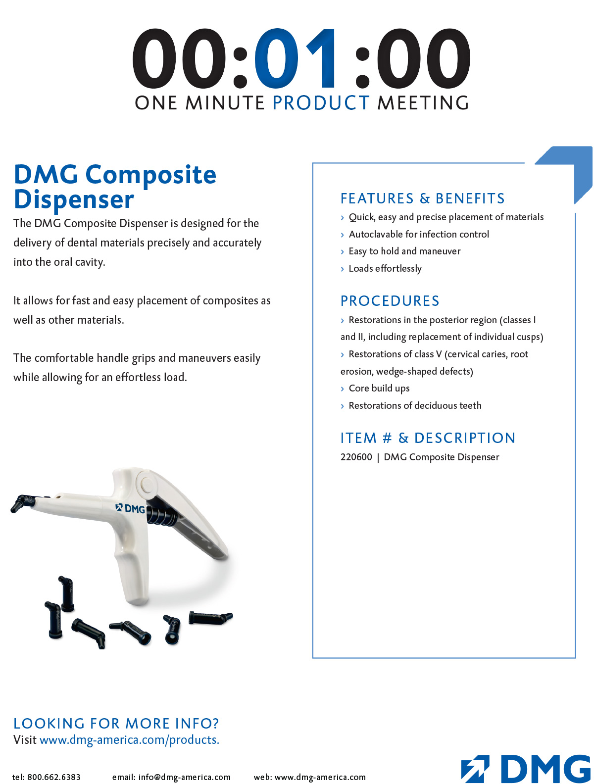 DMG - Composite Dispenser
