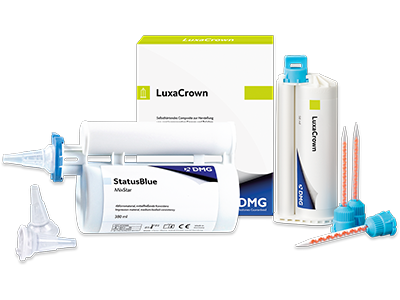LuxaCrown and StatusBlue - Dental Product from DMG