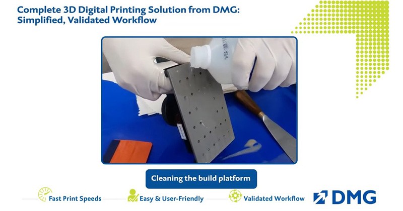 Cleaning the 3D Printing Solution