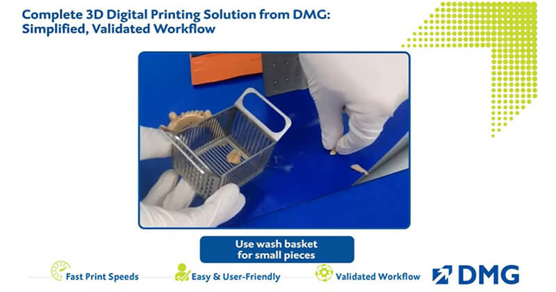 washing and curing your printed device with the 3Dewash and 3Decure