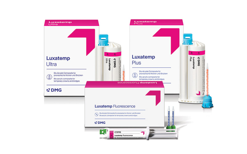 DMG Dental - Luxatemp Ultra, Luxatemp Plus, Luxatemp Fluorescence