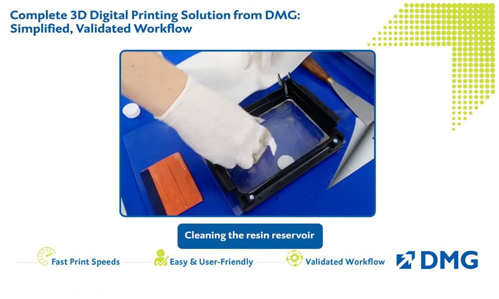 Cleaning the 3D Printing Solution - DMG America