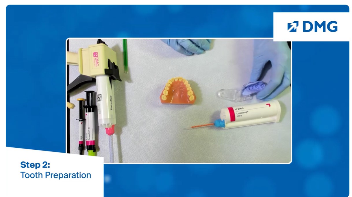 Clinical Provisional Crown and Bridge Workflow: Step 2 – Tooth